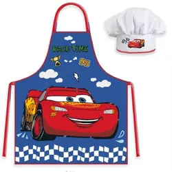 Disney Cars Küchenschürze mit Mütze für Kinder – Schutz beim