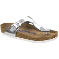 Birkenstock Gizeh SFB metallic sliber 1 P