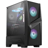MSI MAG Forge 100R MIDI Tower Gaming Gehäuse, Echtglas Seitenfenster, ARGB