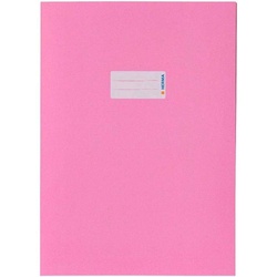 HERMA Schulheft HERMA Heftumschlag aus Recycling-Papier für DIN A4 rosa