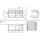 Villeroy & Boch Waschtischunterschrank 4 Auszüge 120 x 54,8 x 50 cm Braun