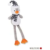 Wolters Christmas Range Pinguin grau/weiß