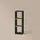 livinity® Bücherregal 30 x 90,5 cm Grau