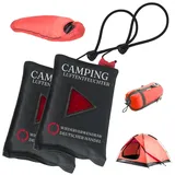TronicXL 2 Camping Luftentfeuchter mit Hänger für Zelt Caravan Schlafsack Feuchtigkeitsabsorber wiederverwendbar - Zubehör Kondenswasser