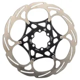 Formula 2-pieces 6b Bremsscheibe - Silver / Black - 160 mm