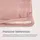 Julius Zöllner Musselin Kinderbettwäsche 80x80 + 35x40 cm | 2-teiliges Set aus Deckenbezug und Kissenbezug aus 100% Baumwollmusselin | Oeko-TEX Standard 100 | Dusty Rose