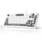AJAZZ Wired Mechanical Gaming Keyboard Tastertur |Volume Control|82 Keys|Pbt Key