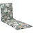 GO-DE Liegenauflage 190 x 60 x 5 cm grün weiß floral 1 St.