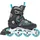 K2 Alexis 80 Alu Damen grey/cyan 41,5