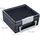 Relaxdays Batteriebox 8 x 17 x 16 cm 1-tlg. grau/schwarz