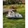 LIONTO Outdoor Hundeliege 117x85 cm Grau