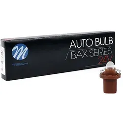 Glühlampe M-TECH BAX BX8.5d 1.2W BROWN 24V