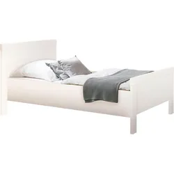 Bettgestell PRIESS "Lindau", weiß, B:108cm H:94cm L:208cm, Betten, auch für Motorrahmen geeignet