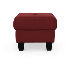 sit&more Stauraumhocker Belluci 58 x 48 x 58 cm Rot