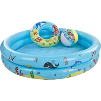 Swim Essentials Playpoolset - Baby pool + Beachball +
