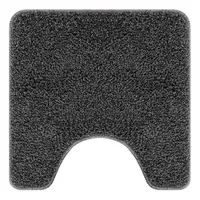 VidaXL Badematte U-Form Dunkelgrau 50 x 50 cm mit
