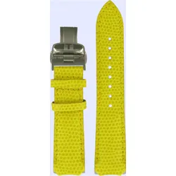 Tissot - Leder T-touch Lederband Gelb T600020732 - eidechsen-prägung,gelb,rind