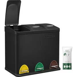 Songmics Mülleimer 24 Liter
