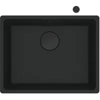 Franke Einbaubecken Maris MRG 210-52 Fragranit flächenbündig einbaubar, Black