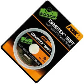Fox Camotex Soft Coated Camo Braid 20m - Vorfachschnur, Tragkraft:35lbs/15.9kg