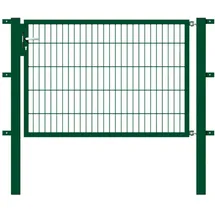 GAH Alberts ALBERTS Einzeltor Flexo fvz.grün Kst.b.RAL 6005, lichte BxH1500x1000, PF80x80/1700mm