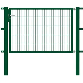 GAH Alberts ALBERTS Einzeltor Flexo fvz.grün Kst.b.RAL 6005, lichte BxH1500x1000, PF80x80/1700mm