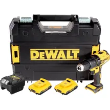 DeWalt DCD 778 D2T inkl. 2x Akku 2,0 Ah + TSTAK