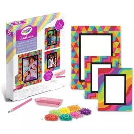 Crayola Creations Kreatives Set Fotorahmen mit Kristalldesign