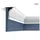 Orac Eckleiste Purotouch C304 200 x 7,2 x 12,2 cm