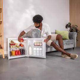 Cecotec GrandCooler 20000 L SilentCompress Kühlschrank (46 l, 480 mm hoch, Weiß)