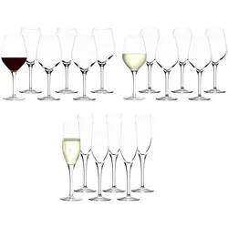 Stölzle Lausitz EXQUISIT Wein- & Sektgläser 18er Set