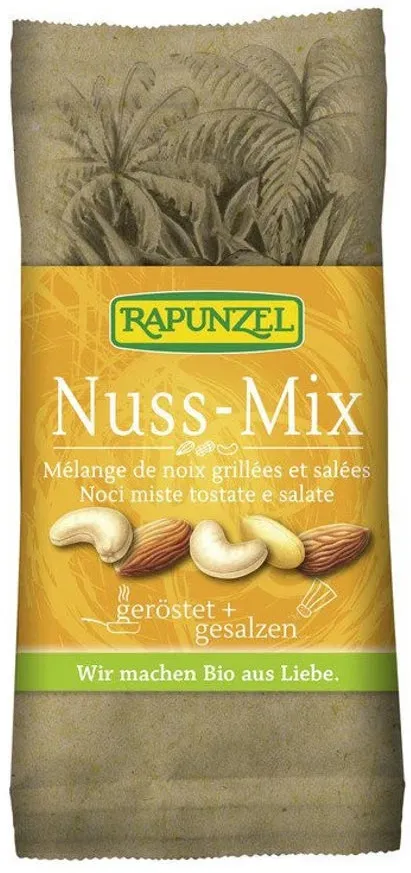 Rapunzel - Nuss-Mix geröstet, gesalzen