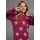 Kidsworld Strickpullover in bordeaux gemustert), | Gr.: 140/146,