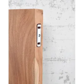 Wohnling Wandregal 100 x 4 x 26 cm Braun