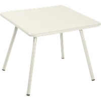Fermob LUXEMBOURG ® KID Tisch aus Stahl 57x57 cm Lehmgrau