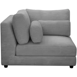 Element Ecke Branna , grau , Maße (cm): B: 116 H: 88 T: 116.0