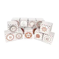 Frau Wundervoll Frau WUNDERVoll® DIY Adventskalender Vorfreude zum Befüllen,Faltschachteln