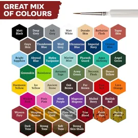 Army Painter Warpaints Fanatic Mega Set 50 18 ml mehrfarbig