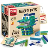 Bioblo Hello Box "Ocean-Mix" mit 100 Bausteinen, German Design Award Winner 2018