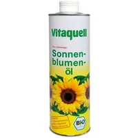 (13,19 EUR/l) Vitaquell BIO Sonnenblumen Öl 750ml - nativ, kaltgepresst