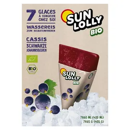 sun-lolly Sun Lolly Schwarze Johannisbeere Wassereis 7er 420ml |