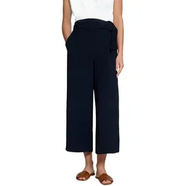 Zero Culotte Weites Bein Blau 38