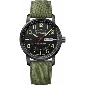 Wenger Attitude Herren Edelstahl 42,0 mm 01.1541.114