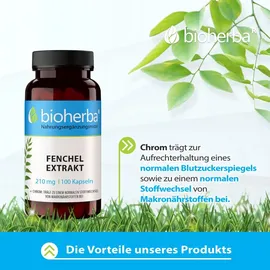 bioherba reichenbach gmbh ood BIOHERBA Fenchel Kapseln 100 St.