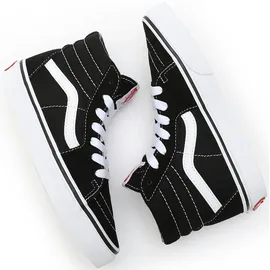 Vans Sk8-Hi Kinder Schwarz/Weiß 29