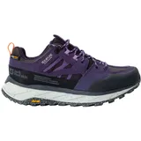 Jack Wolfskin TERRAQUEST Texapore Low W Walking-Schuh, Dark Grape, 40.5 EU
