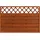 Sichtschutzzaun Element Country 120 x 180 cm teak