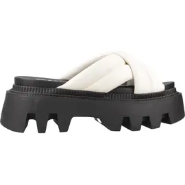 Buffalo Flora schwarz / offwhite 39