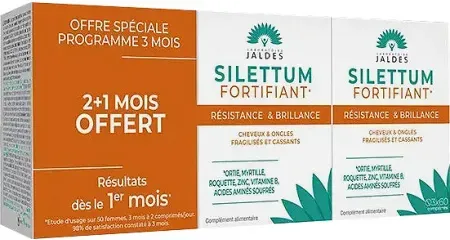 Jaldes Laboratoire Silettum Stärkung 180 Tabletten 3-Monats-Angebot