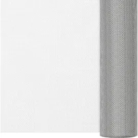 vidaXL Fliegengitter Edelstahl 80 x 500 cm Silber